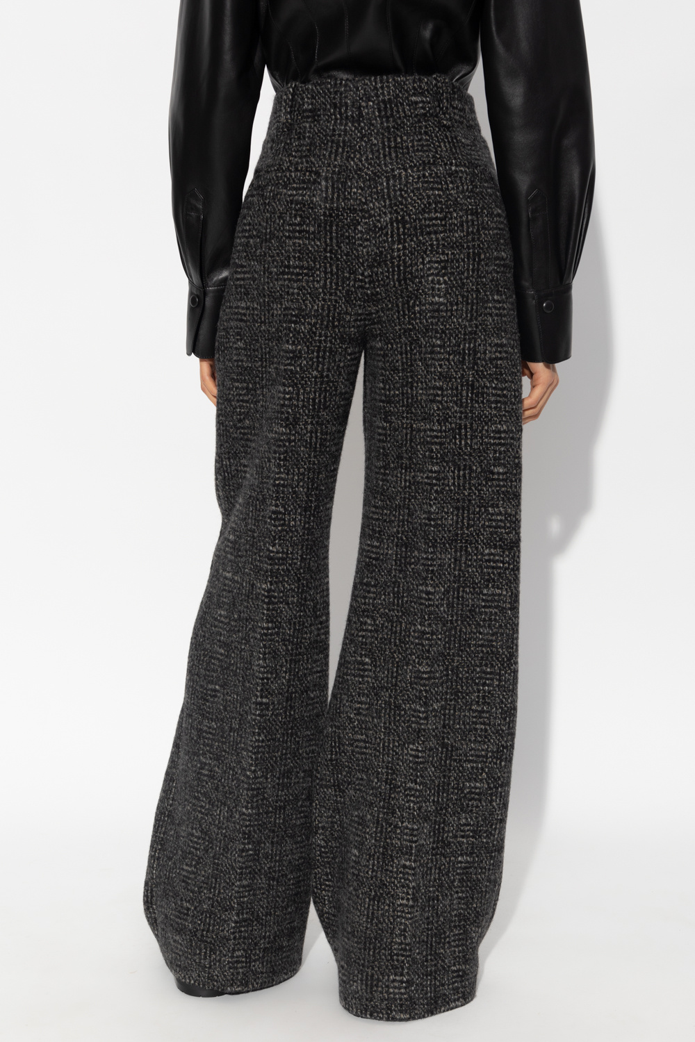 Chloé Tweed Black trousers