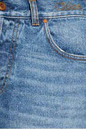 Chloé Jeans with logo