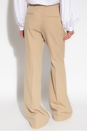 Chloé Spodnie z rozszerzanymi nogawkami