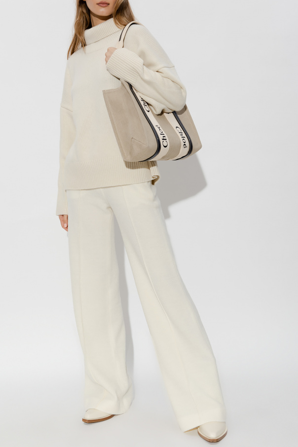Chloé Flared Track trousers