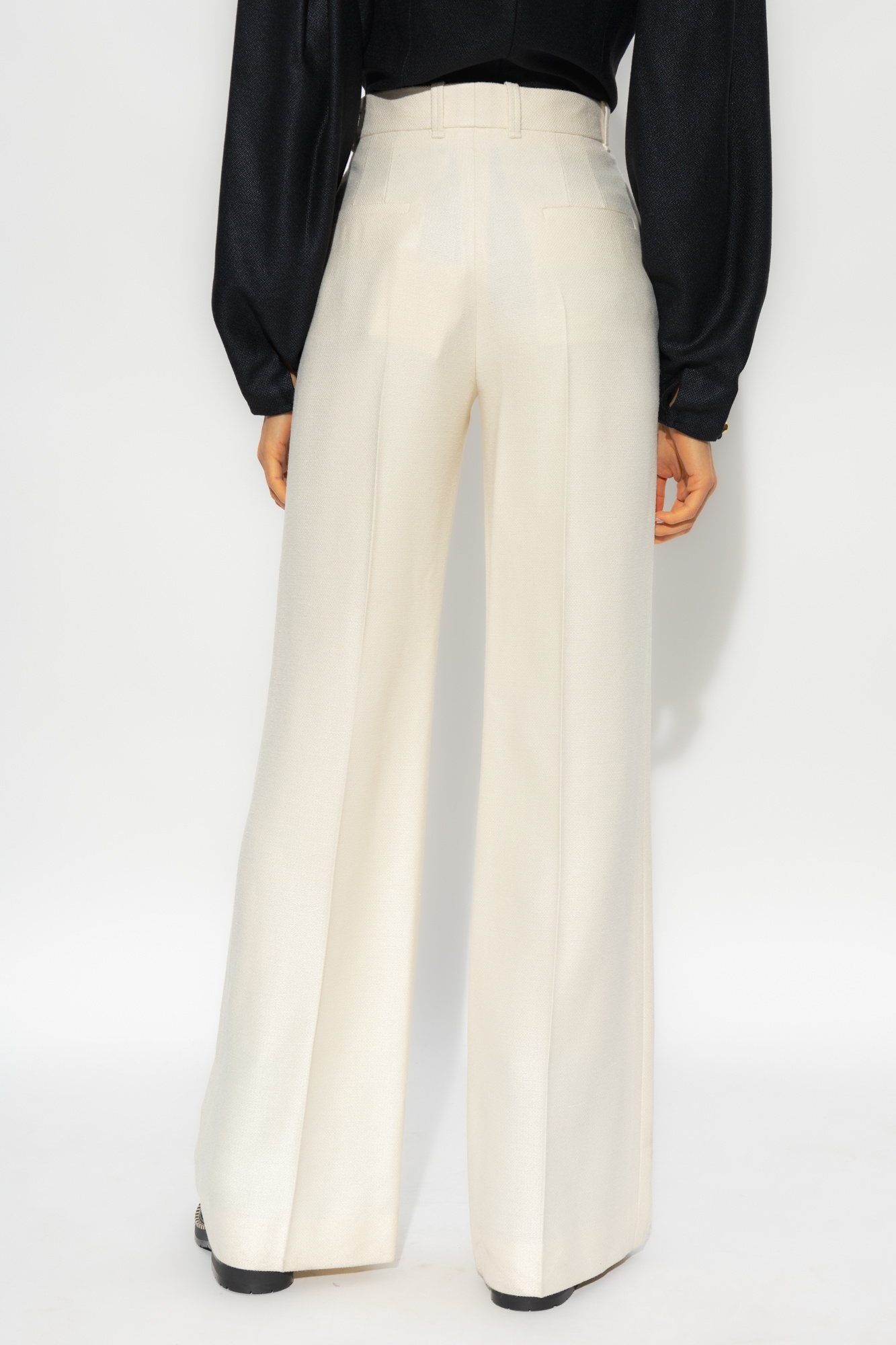 Chloé Pleat-front trousers