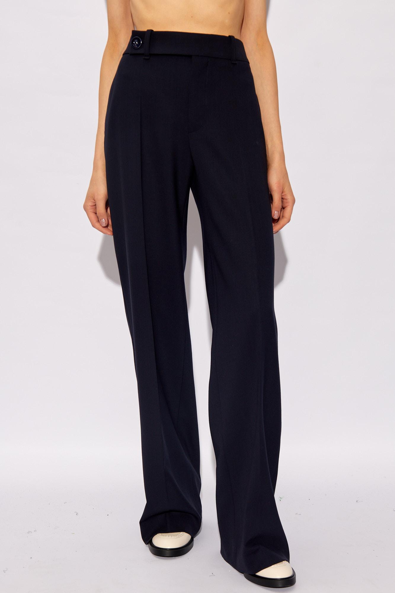 Chloé Pleat-front trousers