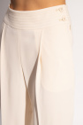 See By Chloe High-waisted chiffon trousers