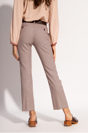 See By Chloé Houndstooth trousers