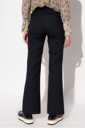 See By Chloé Pleat-front Denim trousers