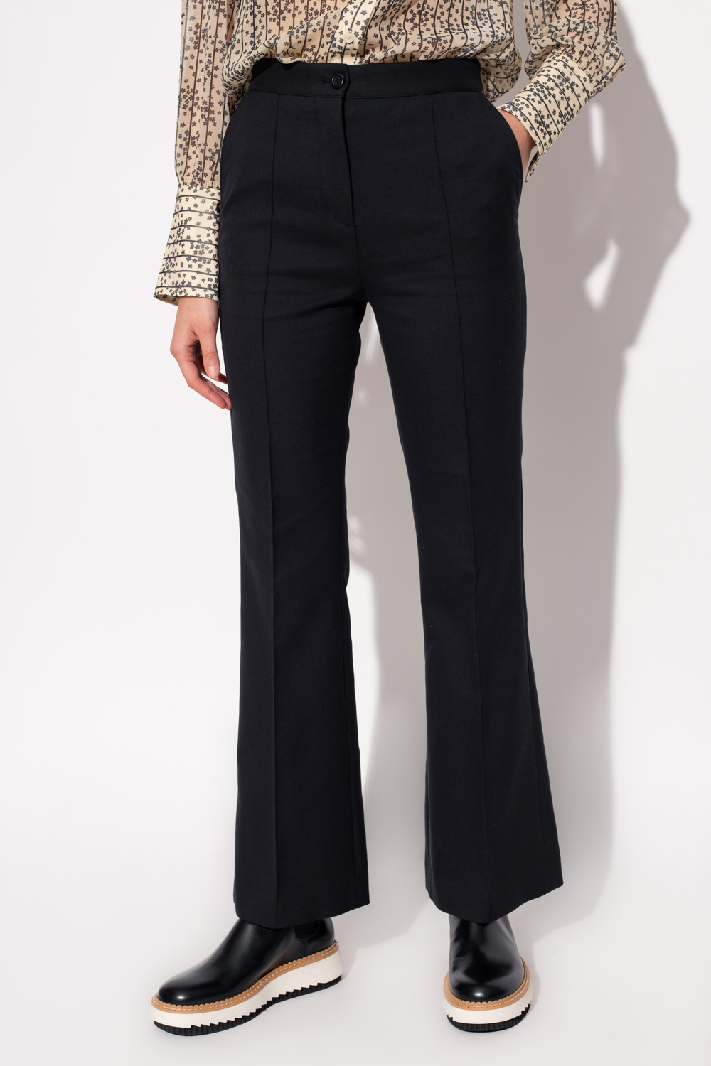 See By Chloé Pleat-front trousers