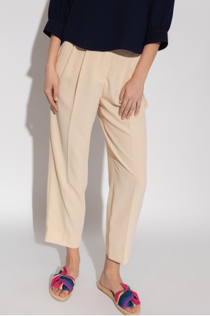 See By Chloé Pleat-front est trousers