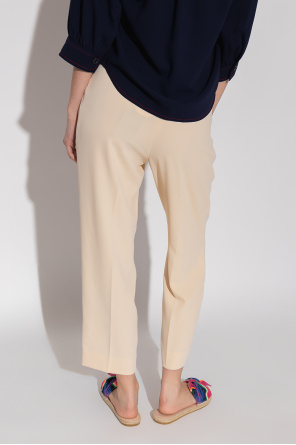 See By Chloé Pleat-front est trousers
