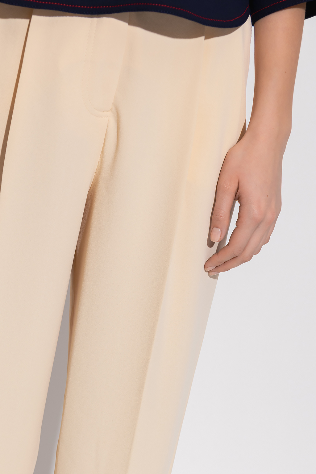 See By Chloe Pleat-front trousers