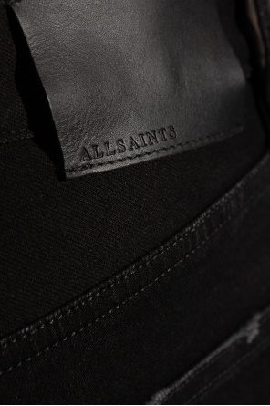 AllSaints 'Cigarette' raw edge jeans
