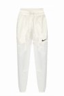 Nike WHITE Sweatpants with logo