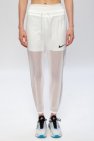 Nike WHITE Sweatpants with logo