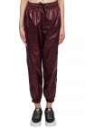 Nike BURGUNDY Polyester sweatpants