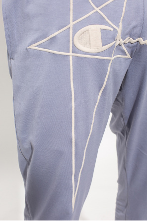 Rick Owens Ports 1961 panelled silk shirt dress Bianco