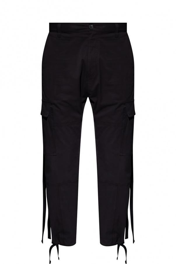 Marcelo Burlon trousers grey w/ numerous pockets