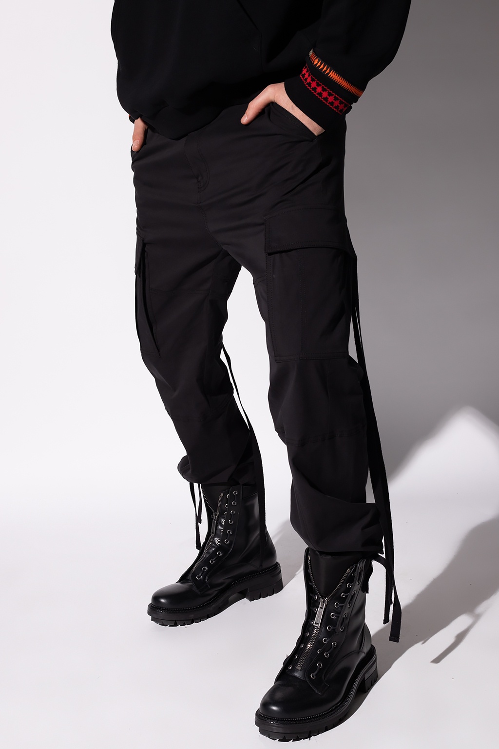 Marcelo Burlon Trousers w/ numerous pockets