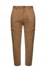 alexander mcqueen wool blend tailored pants