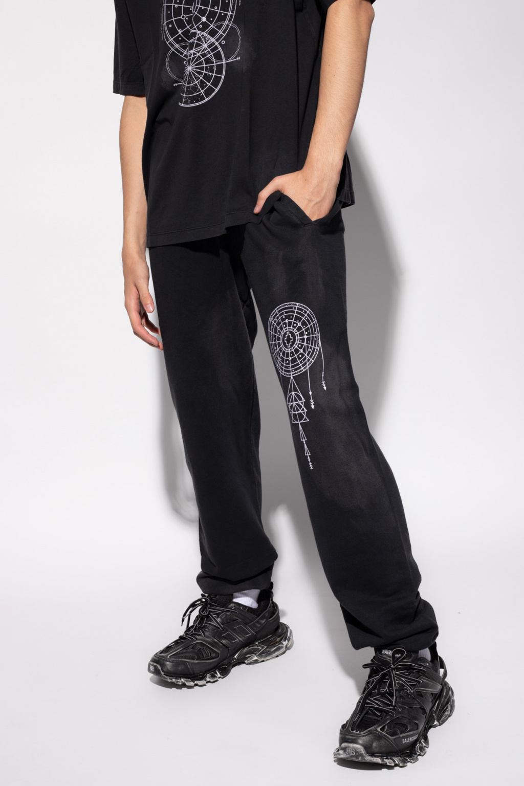 Marcelo Burlon Sweatpants with logo