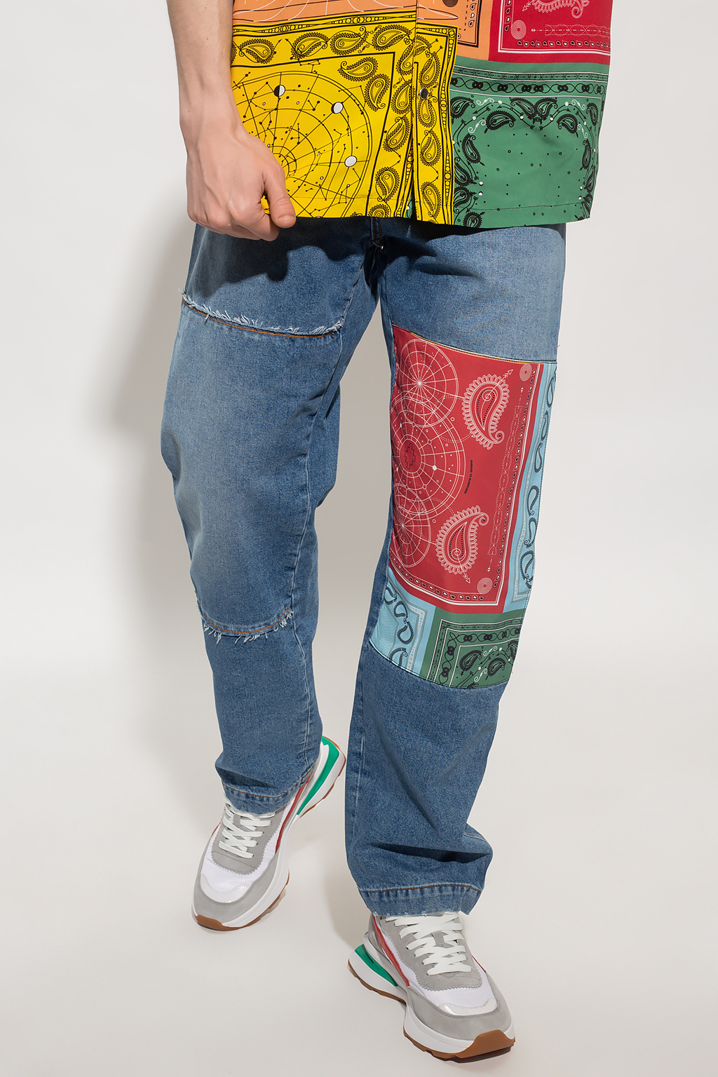 Marcelo Burlon Jeans with patches