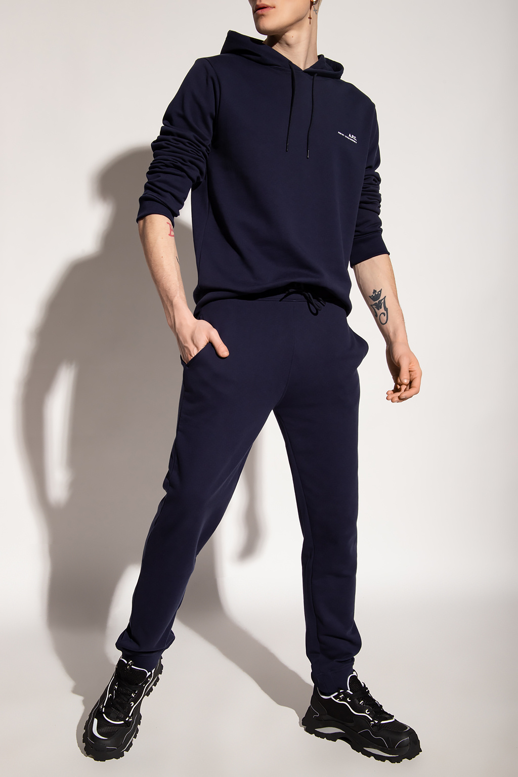 A.P.C. Sweatpants with logo