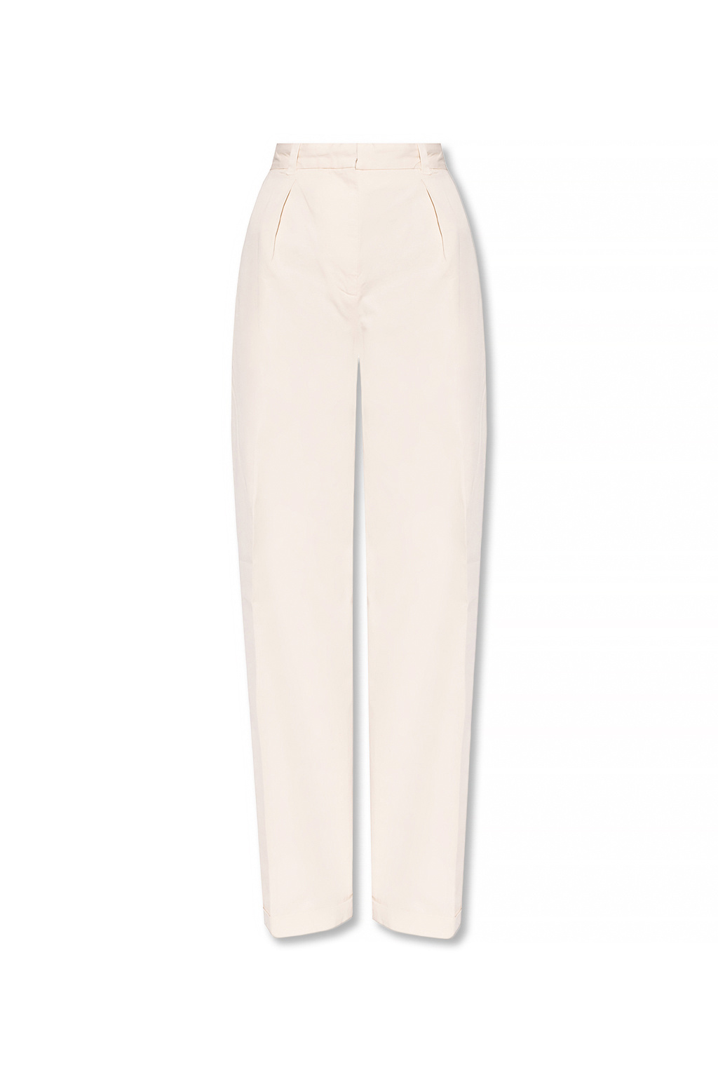 A.P.C. High-waisted cotton trousers