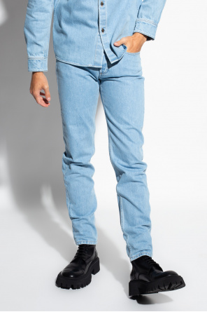 A.P.C. Elasticized cotton jeans