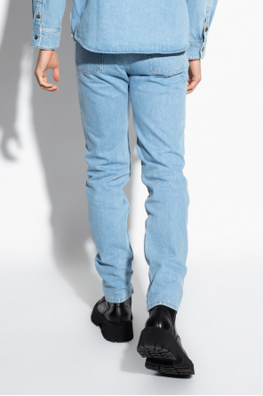 A.P.C. Elasticized cotton jeans