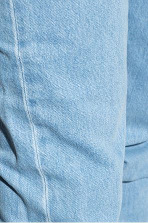 A.P.C. buckled patch-detail cargo shorts