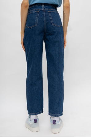 A.P.C. VAL KRISTOPHER drawstring fitted jeans