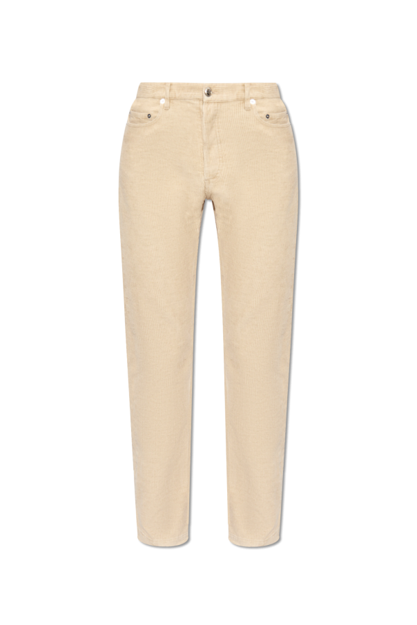 A.P.C. Sztruksowe spodnie ‘Jean’