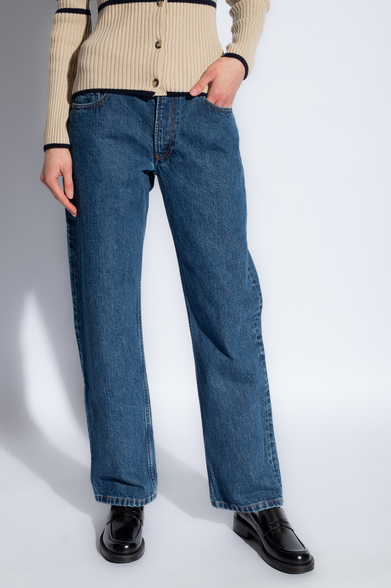 A.P.C. ‘Relaxed’ straight leg jeans