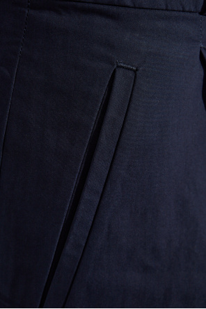 A.P.C. Cotton high-waisted trousers