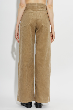 A.P.C. Pantaloni din catifea reiată