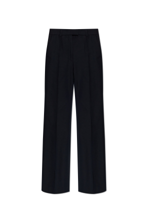 Pantalones de pinzas con pierna ancha