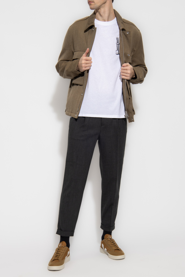 AllSaints ‘Conley’ pleat-front trousers