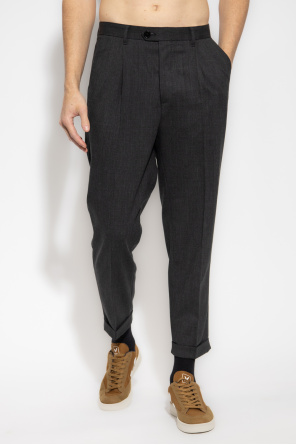 AllSaints ‘Conley’ pleat-front trousers
