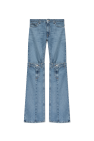 Coperni BLUE Jeans with cut-outs