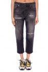 Diesel GREY ‘D-Aryel’ distressed jeans