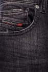 Diesel GREY ‘D-Aryel’ distressed jeans