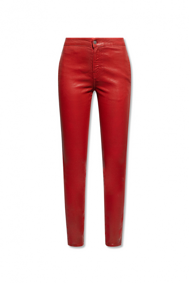 Diesel ‘Babhila’ waxed cowl trousers