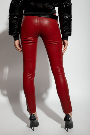 Diesel ‘Babhila’ waxed cowl trousers