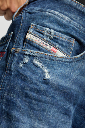 Diesel Jeans with raw finish D-BACKLER L.32