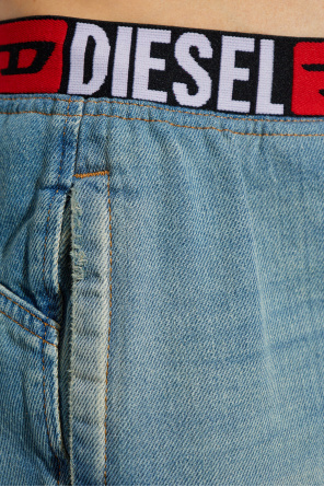 Diesel Jeans with raw finish D-EBY-S