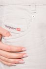Diesel cream ‘D-Fayza’ jeans