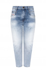 Diesel light blue ‘D-Fayza’ jeans with raw edge