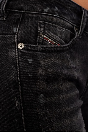 Diesel ‘D-Jevel’ distressed jeans