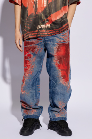 Diesel ‘D-MARTIAL-FSE’ two-layered trousers