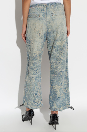 Diesel Wide-leg jeans D-MARTIAL-FSF