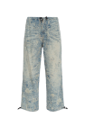 Diesel BLUE Wide-leg jeans D-MARTIAL-FSF