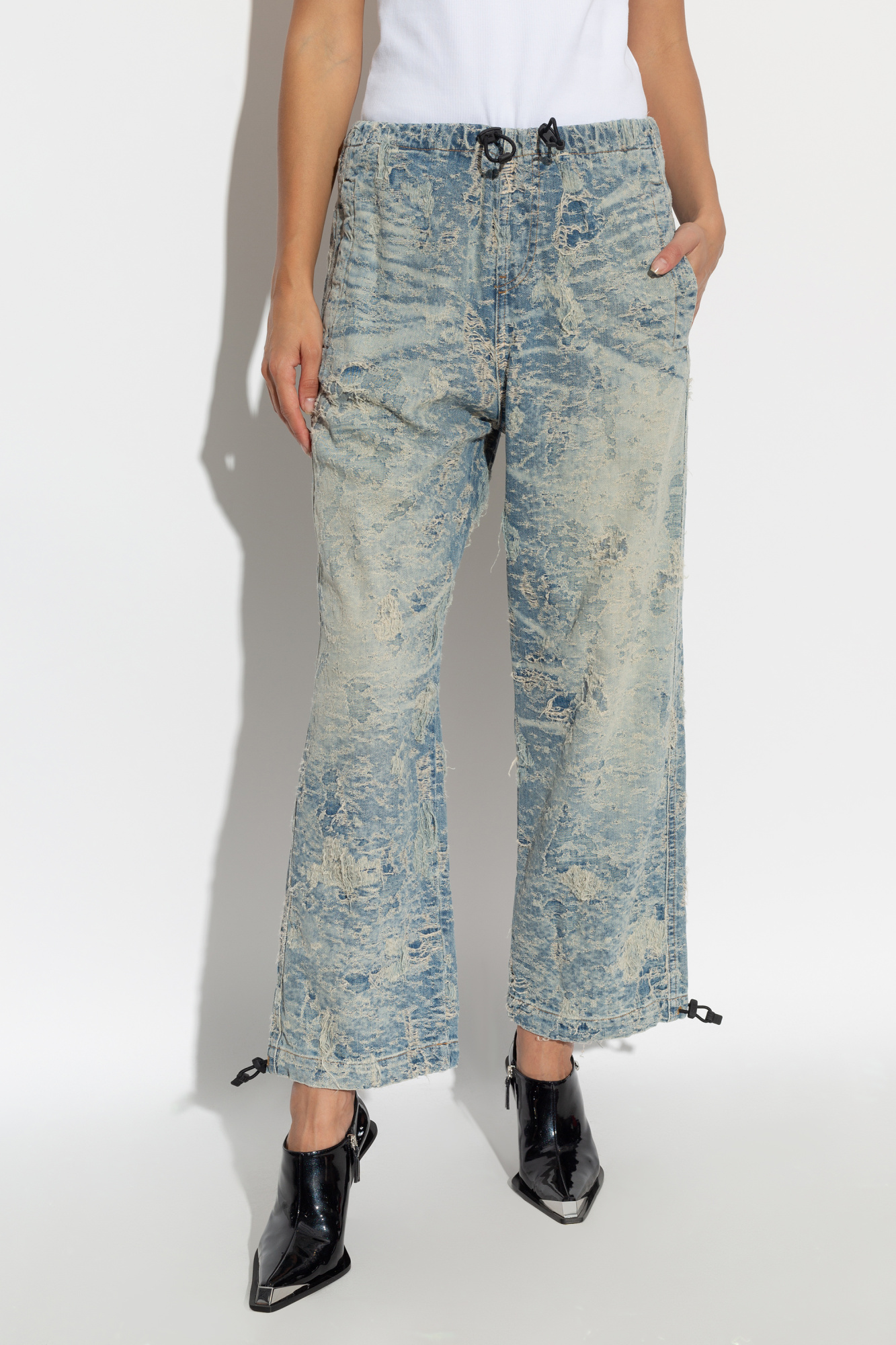 Diesel Wide-leg jeans D-MARTIAL-FSF